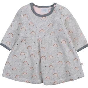 Feetje Robe AOP gris arc-en-ciel