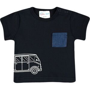 pink or blue T-shirt enfant bus