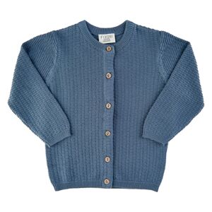 FIXONI Cardigan en tricot bleu Chine