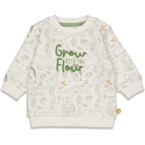 Feetje Feetje Sweat-shirt Welcome a Earth en reduction white