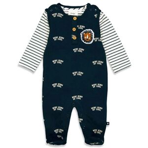 Feetje Grenouillere et body enfant King Of Cool bleu marine 2 pieces