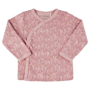 Blouse Wrap LS Rose Smoke