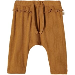 LILATELIER Lil'Atelier Pantalon Nbfrachel Golden Marron