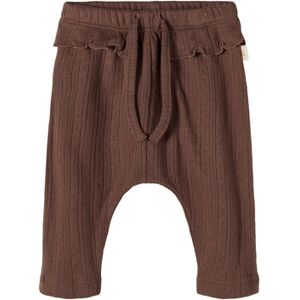 LILATELIER Lil'Atelier Pantalon Nbfrachel Golden Marron