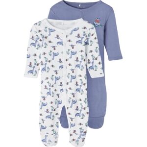 name it Combinaison pyjama enfant vent sauvage Dino lot de 2