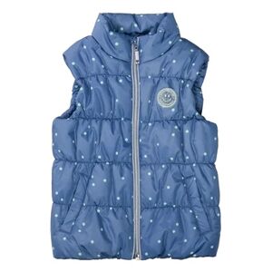 STACCATO Gilet matelasse jeans bleu a motifs