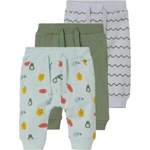 name it Lot de 3 pantalons sweat Nbmdylan Glacier