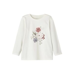 name it Chemise a manches longues Nmfdotty White Alyssum
