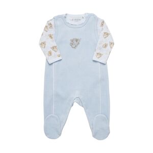 Fixoni Body & Velour Romper Celestial Blue