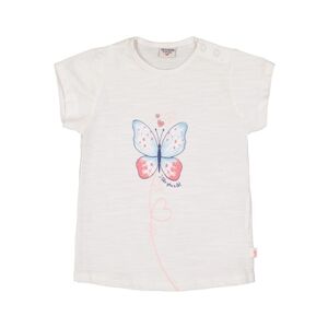 Salt and Pepper T-shirt Butterfly blanc