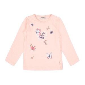 T-shirt manches longues Butterfly rose