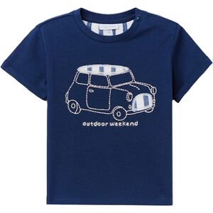 OVS T-shirt Embro Car Mid night Navy