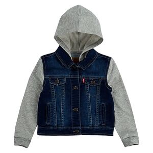 Levis Levi's® Kids Veste en jean garcon avec manches sweat et capuche