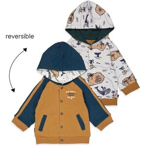 Feetje Veste enfant reversible No Waves No Fun Indigo