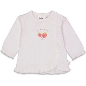 Feetje T-shirt manches longues Berry Sweet blanc