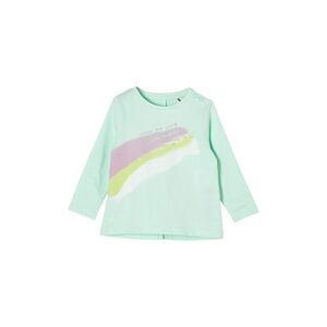 s.Oliver s. Olive r T-shirt manches longues avec front print turquoise