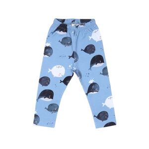 WALKIDDY Wal kiddy Leggings Cute Whale s bleu