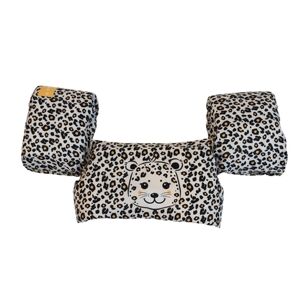 Swim Essentials Ensemble brassards et bouee enfant leopard beige