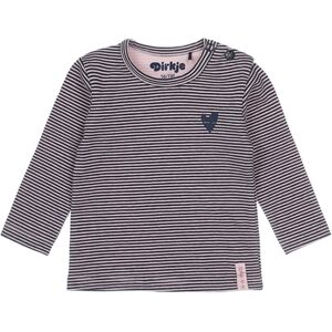 Dirkje T-shirt manches longues navy light pink