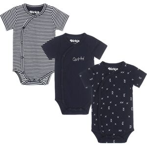 Body enfant navy off white lot de 3