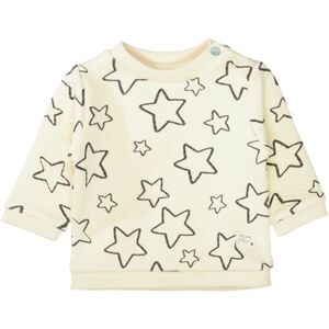 Staccato Sweat-shirt ivoire a motifs