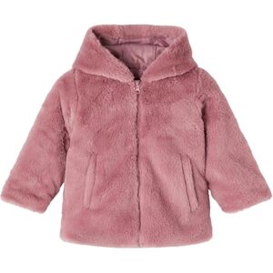 name it Veste en fourrure Nmfmarry Nostalgia Rose