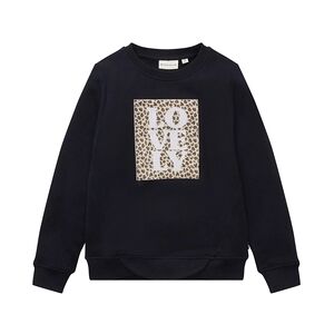 TOM TAILOR Sweatshirt Leo Lovely Sky Capitaine Blue