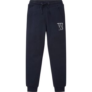 TOM TAILOR pantalon de sweat Print ed Sky capitaine bleu