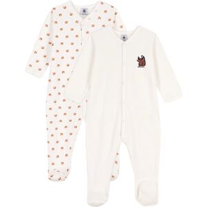 Petit Bateau Pyjama dors-bien bebe etoile coton lot de 2