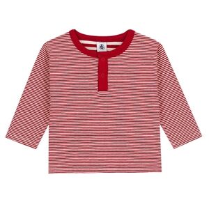 Petit Bateau T-shirt bebe manches longues milleraies tubique stop montelimar