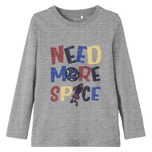 name it T-shirt a manches longues Nmmraro Grey Melange