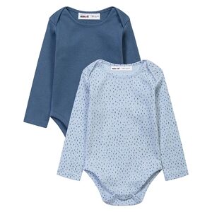 Minoti Lot de 2 bodies bleu