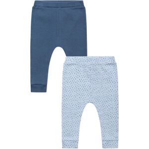 Minoti Lot de 2 leggings bleu 74 (9 mois)