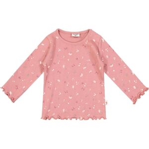 T-shirt à manches longues Flower s dusty rose