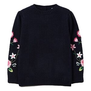 OVS Pull-over en tricot floral bleu