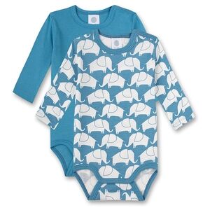 Sanetta Body elephant double pack turquoise