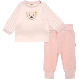 Steiff Ensemble bébé en sweat Silver Rose 56 (1 mois)