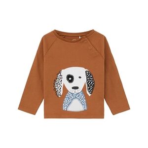 s.Oliver s. Olive r T-shirt manches longues chien brown