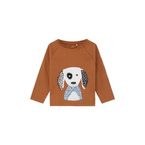 s.Oliver s. Olive r T-shirt manches longues chien brown