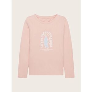 TOM TAILOR T-shirt a manches longues Twinkle rose