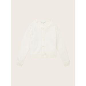 TOM TAILOR Cardigan Gardenia White