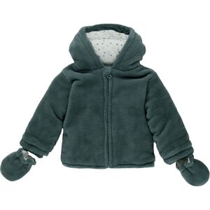 kindsgard Veste enfant peluche bomo bleu petrole