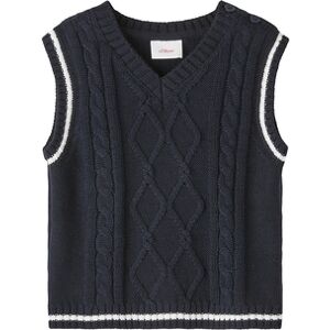 s.Oliver s. Olive r Pull-over en tricot marine