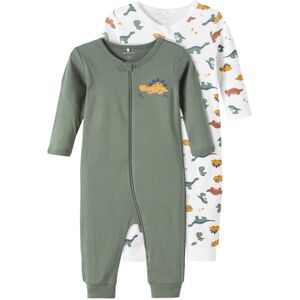 name it Combinaison pyjama bebe Laurel Wreath lot de 2