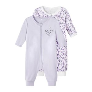 name it Combinaison de sommeil pack de 2 Purple Heather