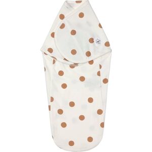 LAeSSIG Couverture demmaillotage bebe Big Dots blanc