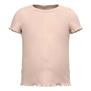 name it T-shirt Nmfvibse Creme De Peche