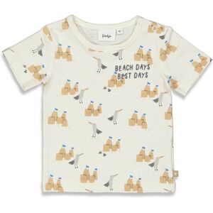 Feetje T-shirt Beach Days Sand Melange