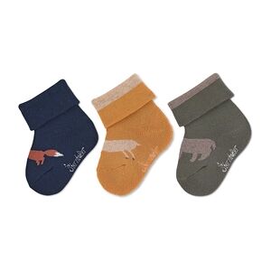 Sterntaler Lot de 3 chaussettes pour bebe Animaux de la foret marine