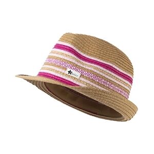 Sterntaler Chapeau de paille a rayures beige